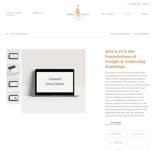 India Earl Education Photography Bundle