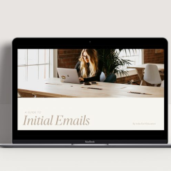 India Earl Education - Initial Email Guide