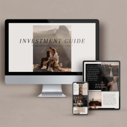Corrie Mahr Photography - Original Client Pricing Guide