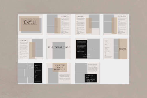 Corrie Mahr Photography - Original Client Pricing Guide