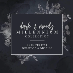 Pretty Presets and Actions – Dark & Moody Millenium Preset Collection