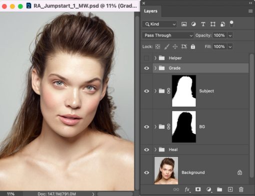 Retouching Academy - Retouching Jumpstart