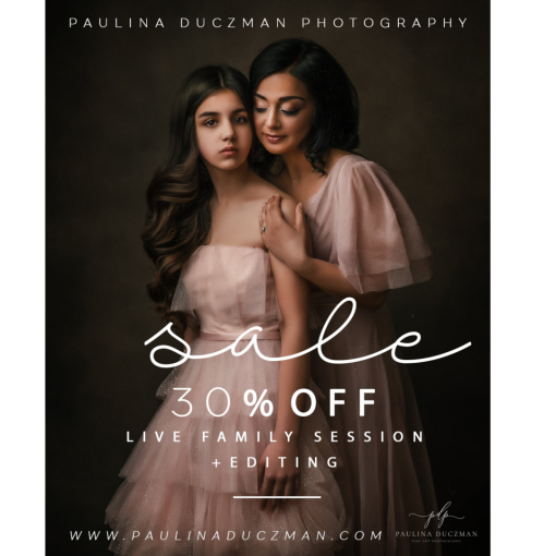 Paulina Duczman Photography - Live Familiy Session + Editing