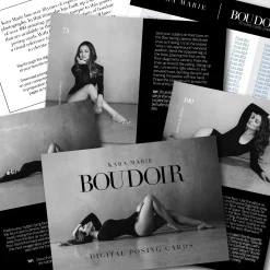 Kara Marie’s Boudoir Digital Posing Cards