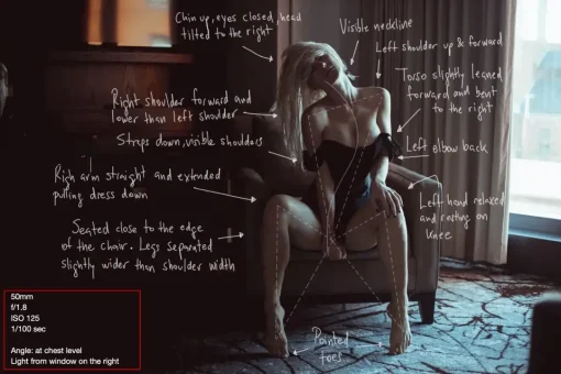 Marco Ibanez - Boudoir Posing Guide Vol. 2 - 100+ poses + App