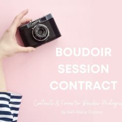 Kelli Marie Connor - Boudoir Session Contract | Individual Contract
