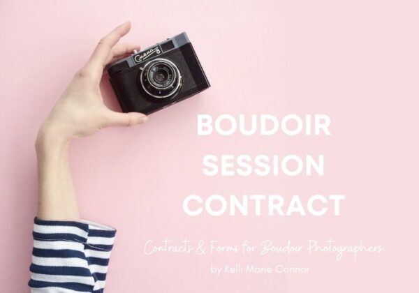 Kelli Marie Connor - Boudoir Session Contract | Individual Contract