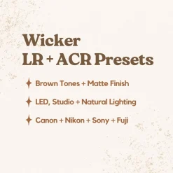 Jessica G Photography - Wicker Lightroom Presets