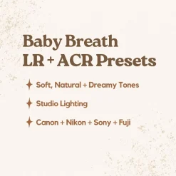Jessica G Photography - Baby Breath Lightroom Presets