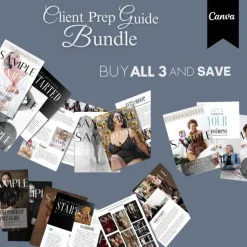 The Portrait Masters - Client Prep Guide Template Bundle
