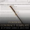 The Portrait Masters - Portrait Contract Template
