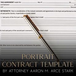The Portrait Masters - Portrait Contract Template