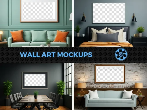The Portrait Masters - The Imaginator Studio Wall Art Mockups