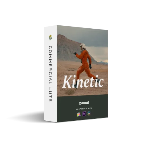 Kinetic by Gamut - Kodak 2383 Inspired Cinematic LUT Pack
