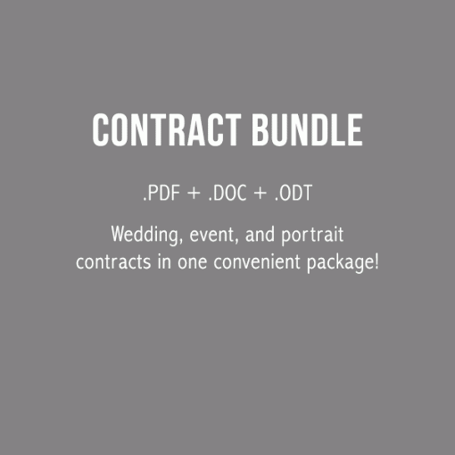 Nerdy Photographer - Contract Bundle