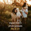 Aspen Dawn Photo Presets (Pack 01)
