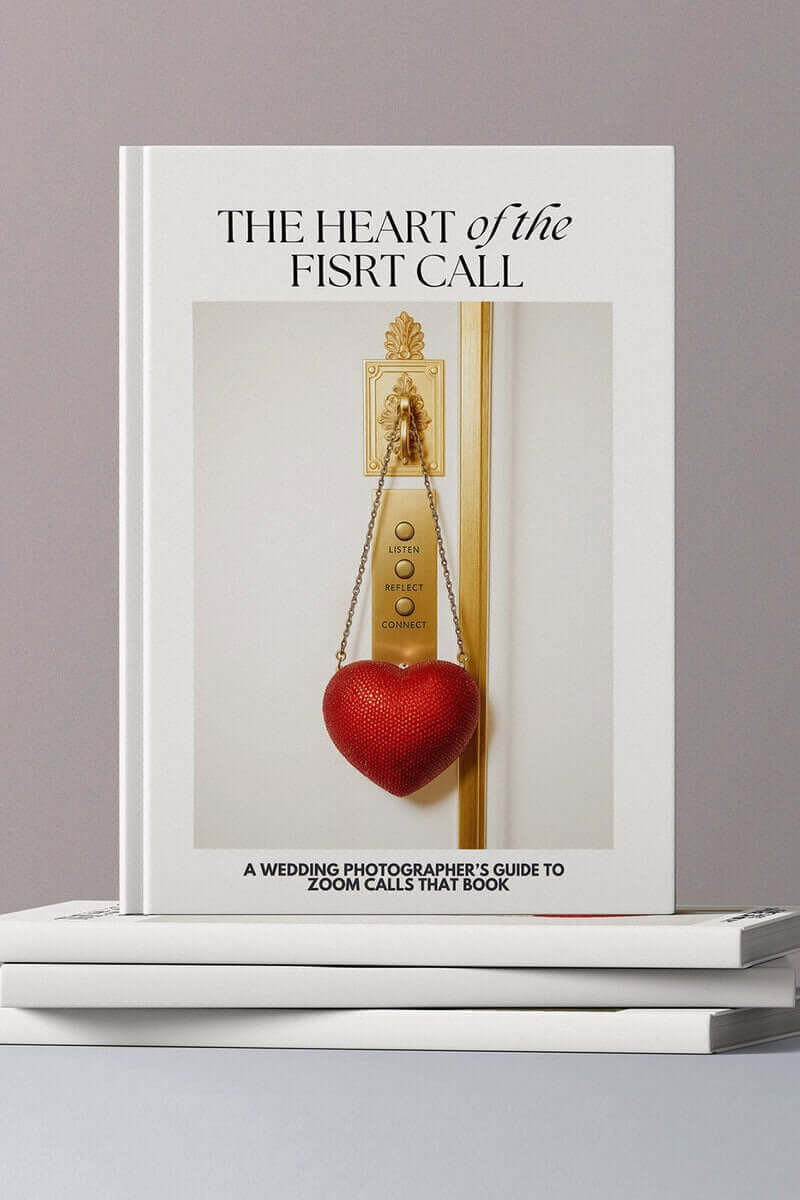 Ratta Studio Education - The Heart Of The First Call. A Wedding Photographer's Guide to Zoom Calls That Book